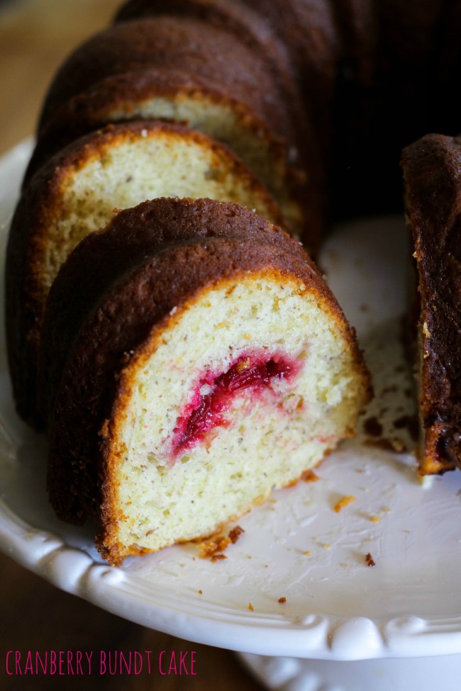 Cranberry Bundt Cake Savoring Italy