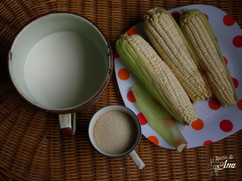 Nieve de Elote para La Reina de las Nieves