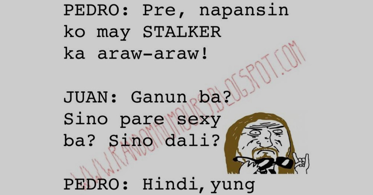 May stalker si Pare May stalker si Pare