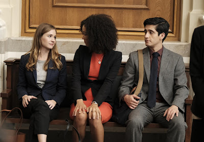 Britt Robertson, Jasmin Savoy Brown and Wesm Keesh in For the People Series