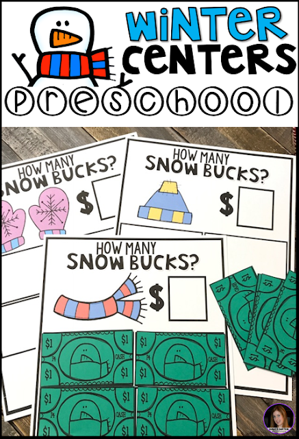Are you looking for winter themed activities during the busy winter months?   Then you will love our  on our January Centers for Preschool.  Each activity will keep your kids busy, while building important academic skills. 