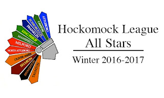 FHS representatives on Hockomock All-Stars for Boys Hockey