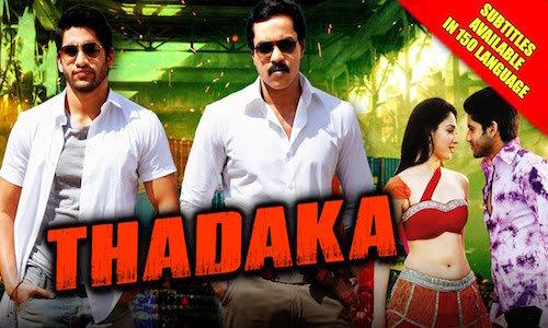 Poster Of Thadaka 2016 Hindi Dubbed 350MB HDRip 480p Free Download Watch Online Worldfree4u