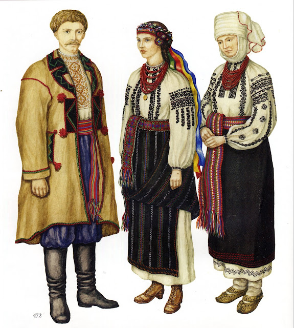 FolkCostume&Embroidery: Nyz embroidery of Eastern Podillia, Ukraine