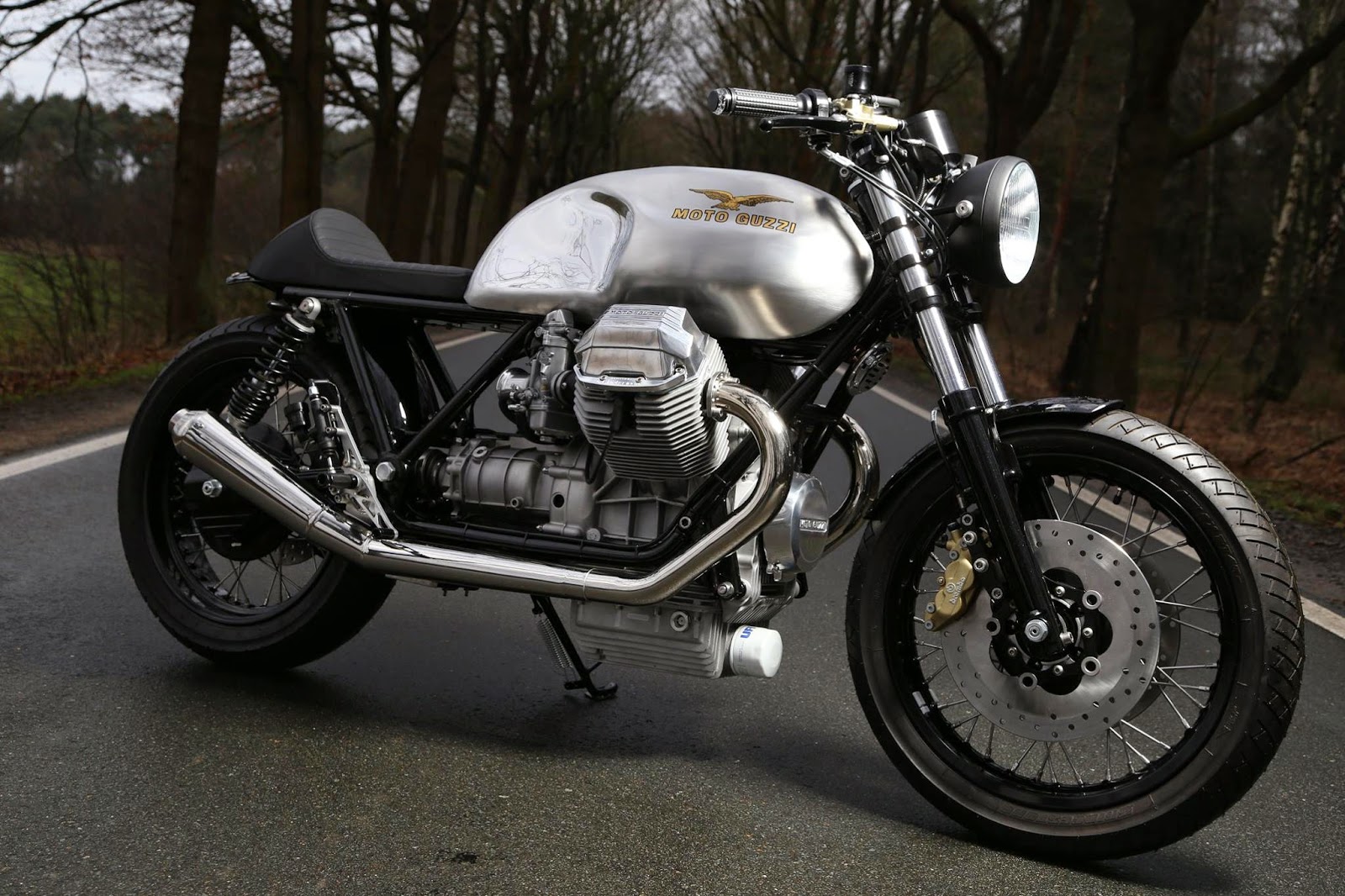 Racing Cafè: Moto Guzzi Special by HB Custom yamaha r5 wiring diagram 