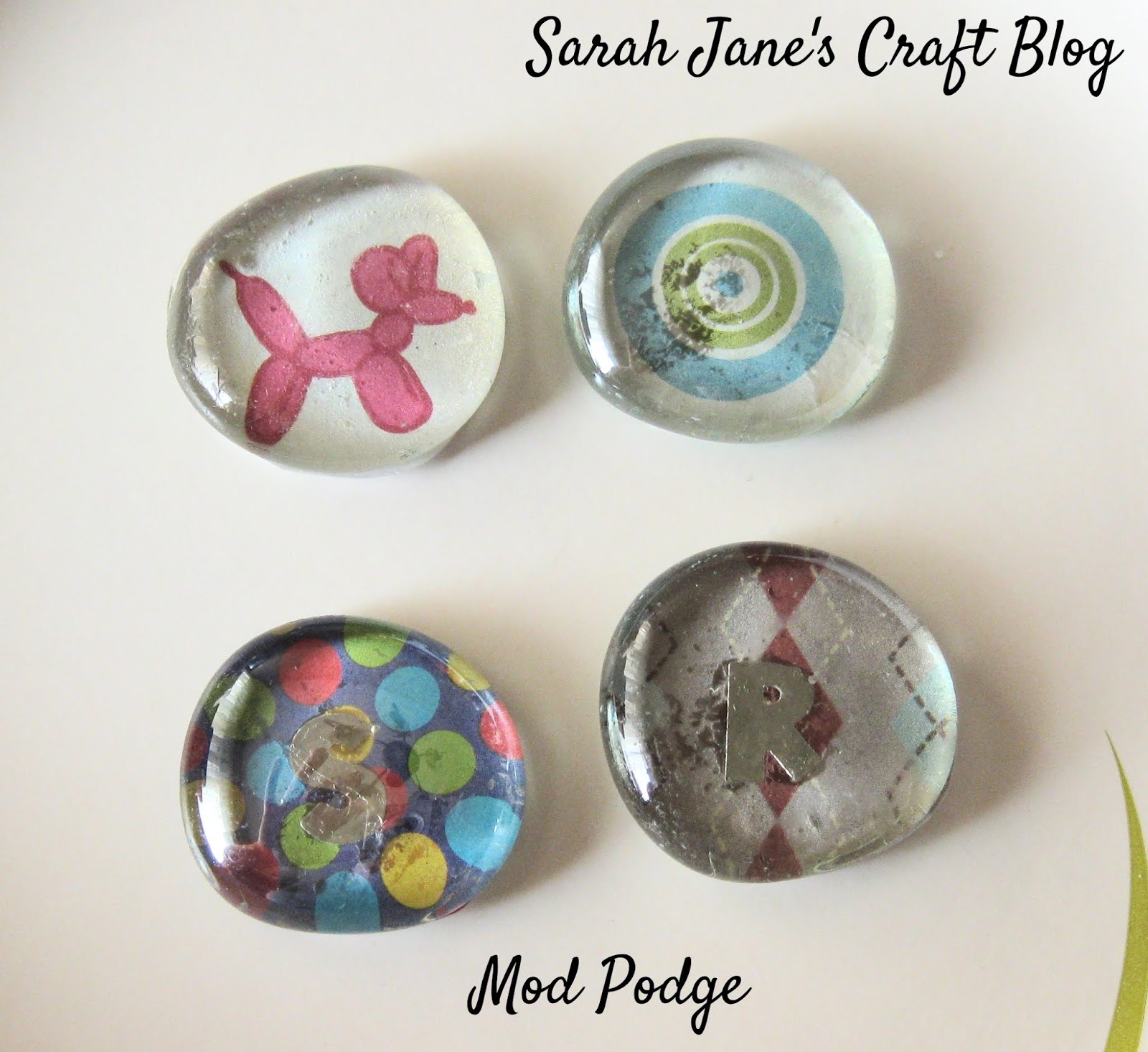 How to Label Glass Using Mod Podge - Courtney's Sweets