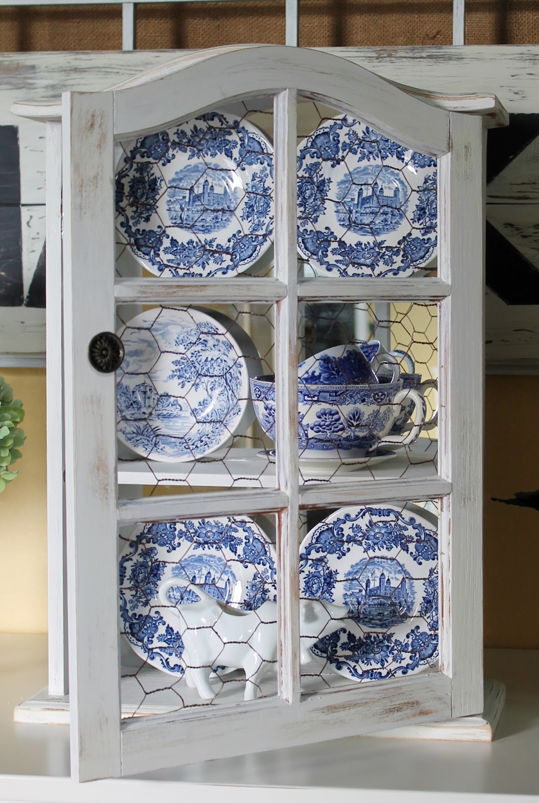 Painted farmhouse style love my simple home