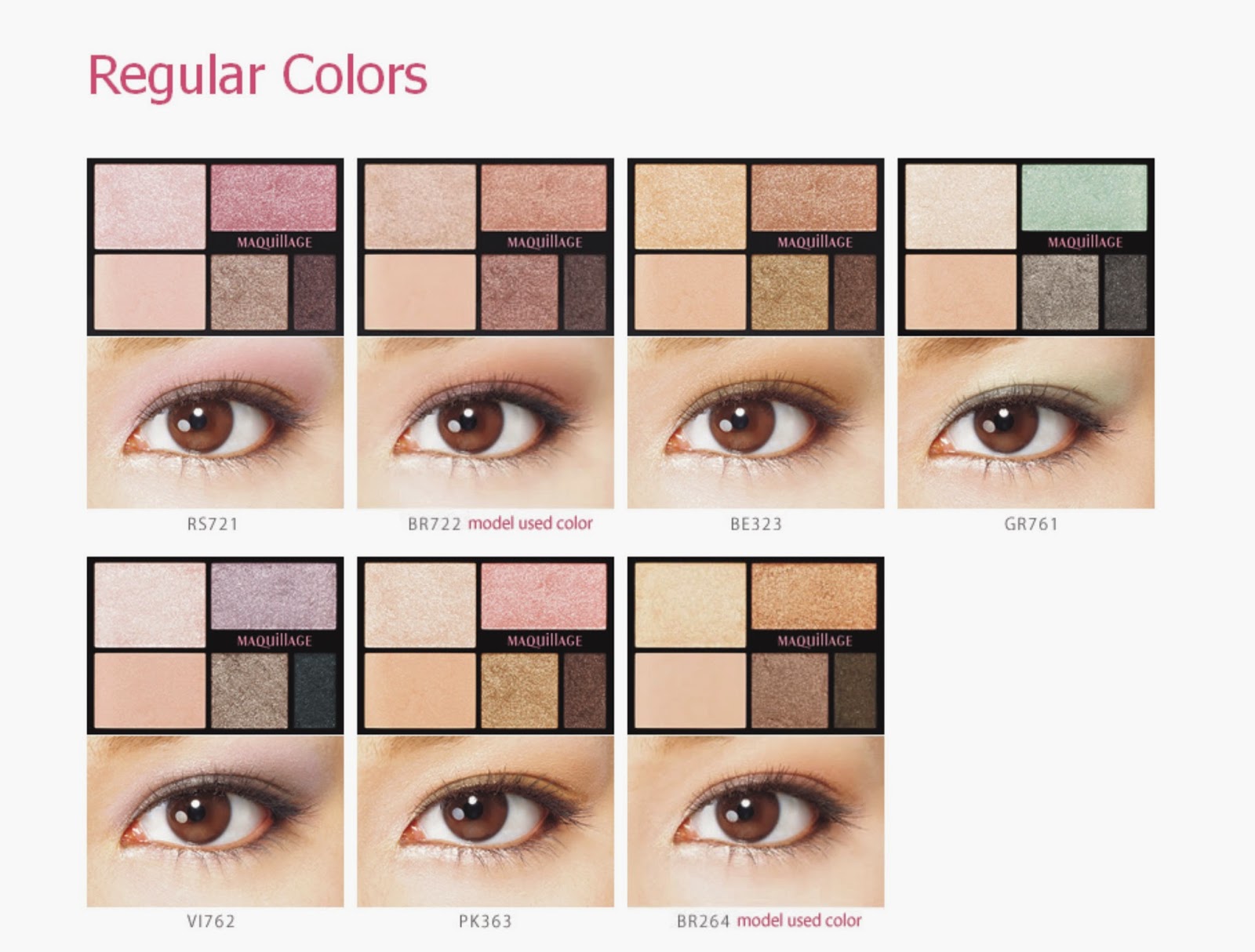 Maquillage True Eye Shadow BR 264.