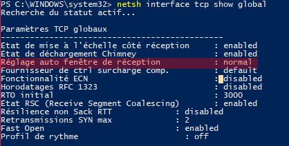 Tcp Receive Window Auto-tuning Level Tcp Receive Window Auto-tuning Level