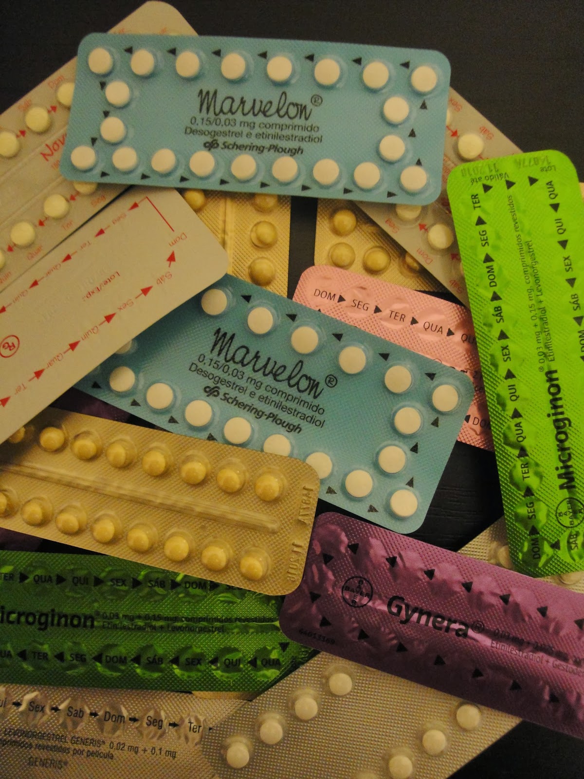 Pilulas anticoncecionais