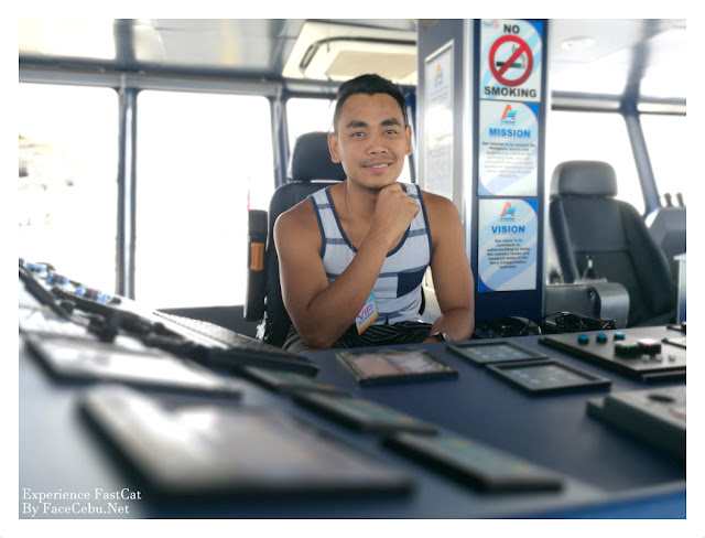 FaceCebu Blogger in the Captain's Deck! FaceCebu Blogger in the Captain's Deck!