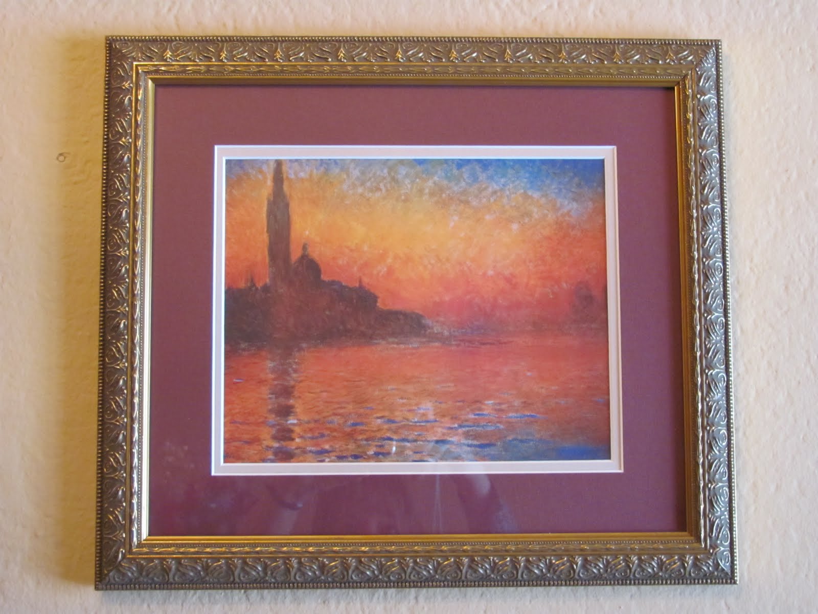 My Virtual Garage Sale! Claude framed print "Venice Twilight