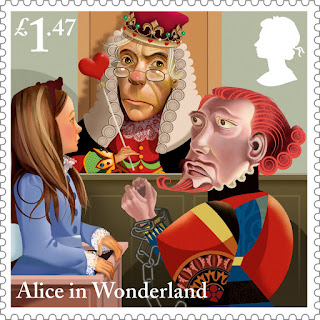  Reino Unido - Filatelia - 2015 - Alice in Wonderland 09