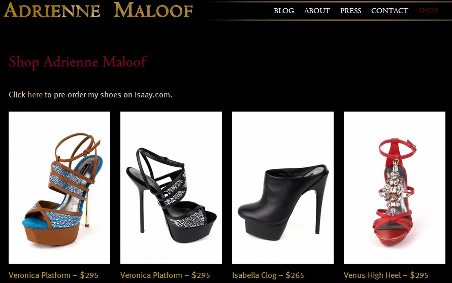 maloof shoe line