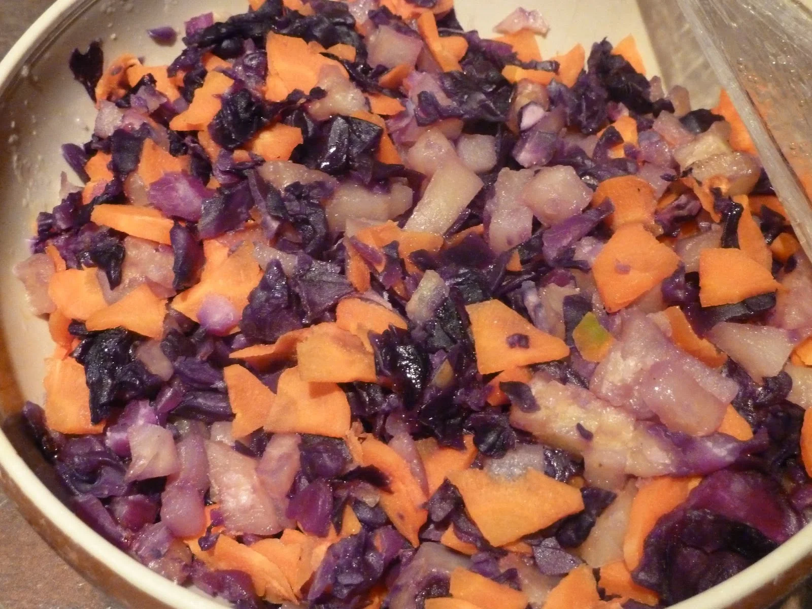 Purée de chou rouge au vinaigre balsamique