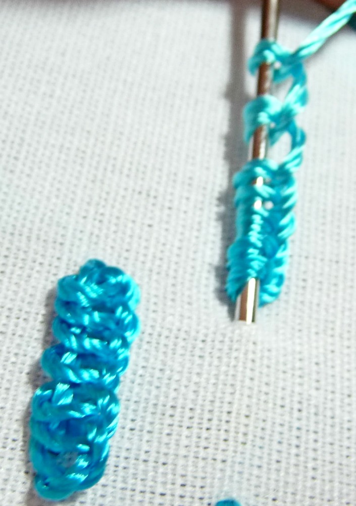 RosalieWakefieldMillefiori Castingon with Ztwist Floss in Brazilian