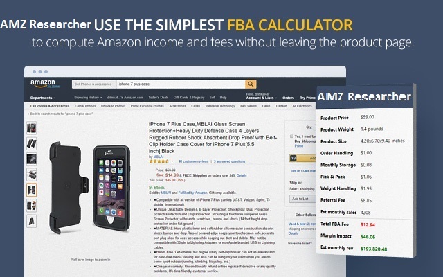 how does amazon calculate fba fees