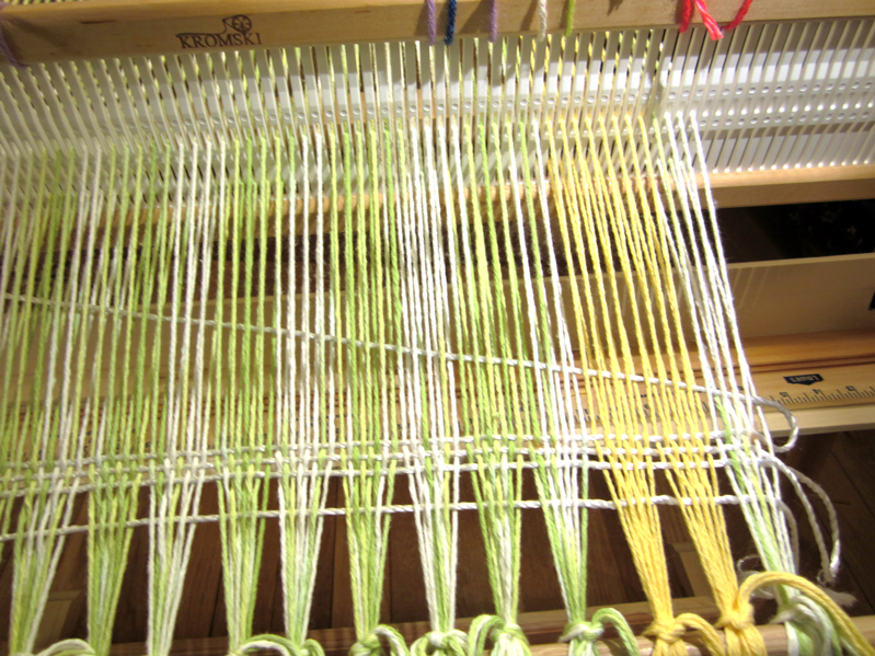 Learning To Weave On A Rigid Heddle Loom FIRST WEAVE A HEADER