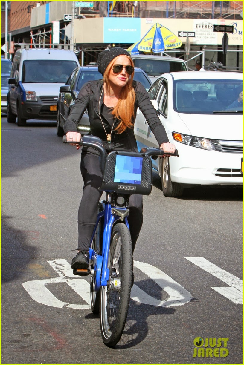 Celeb Diary: Lindsay Lohan in New York