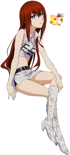Makise Kurisu Render