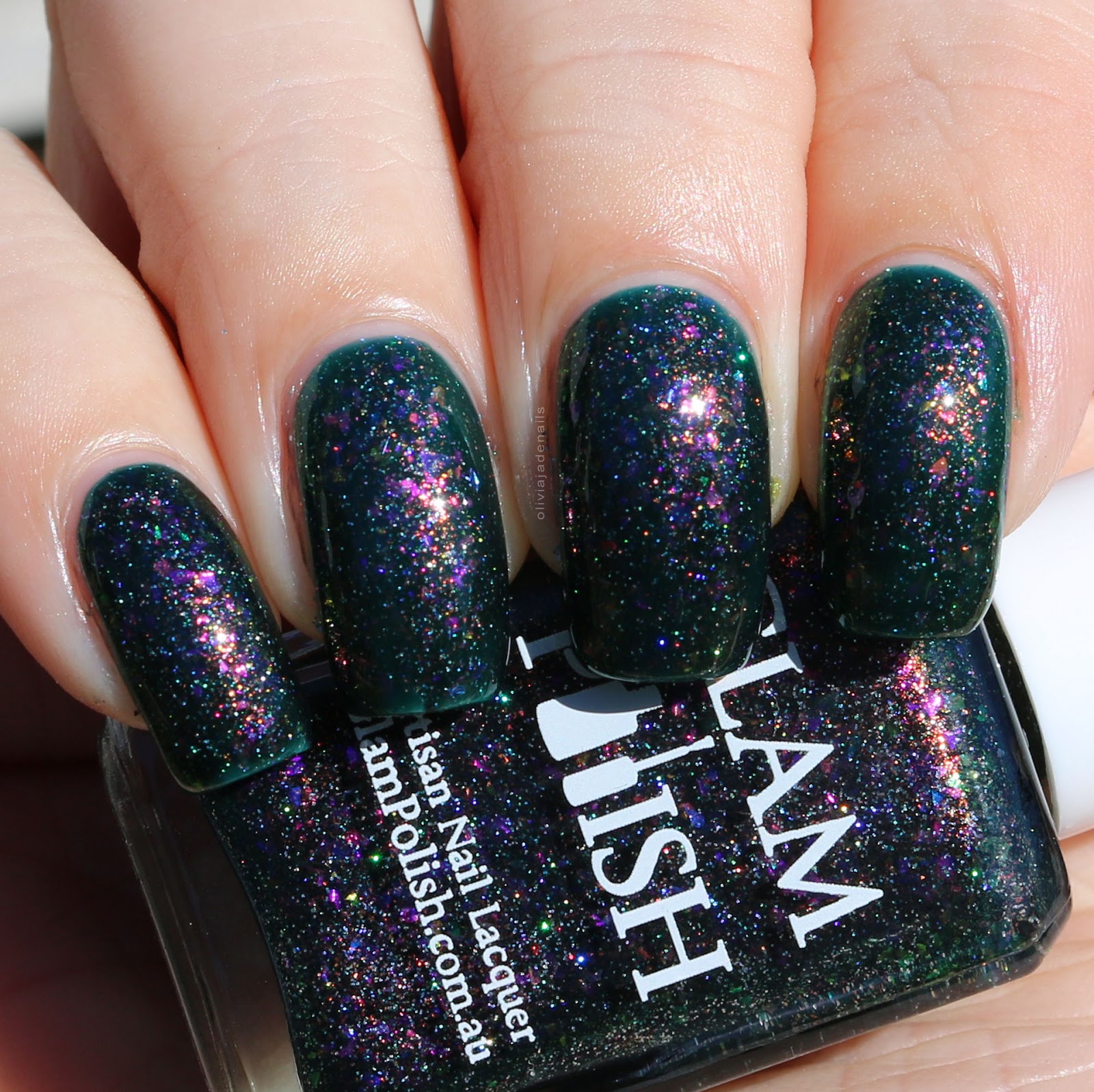 Glam Polish I'll Kill You All! swatched by Olivia Jade Nails