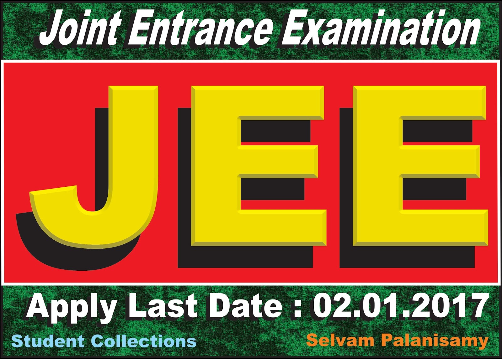 student collections Joint Entrance Examination 2017