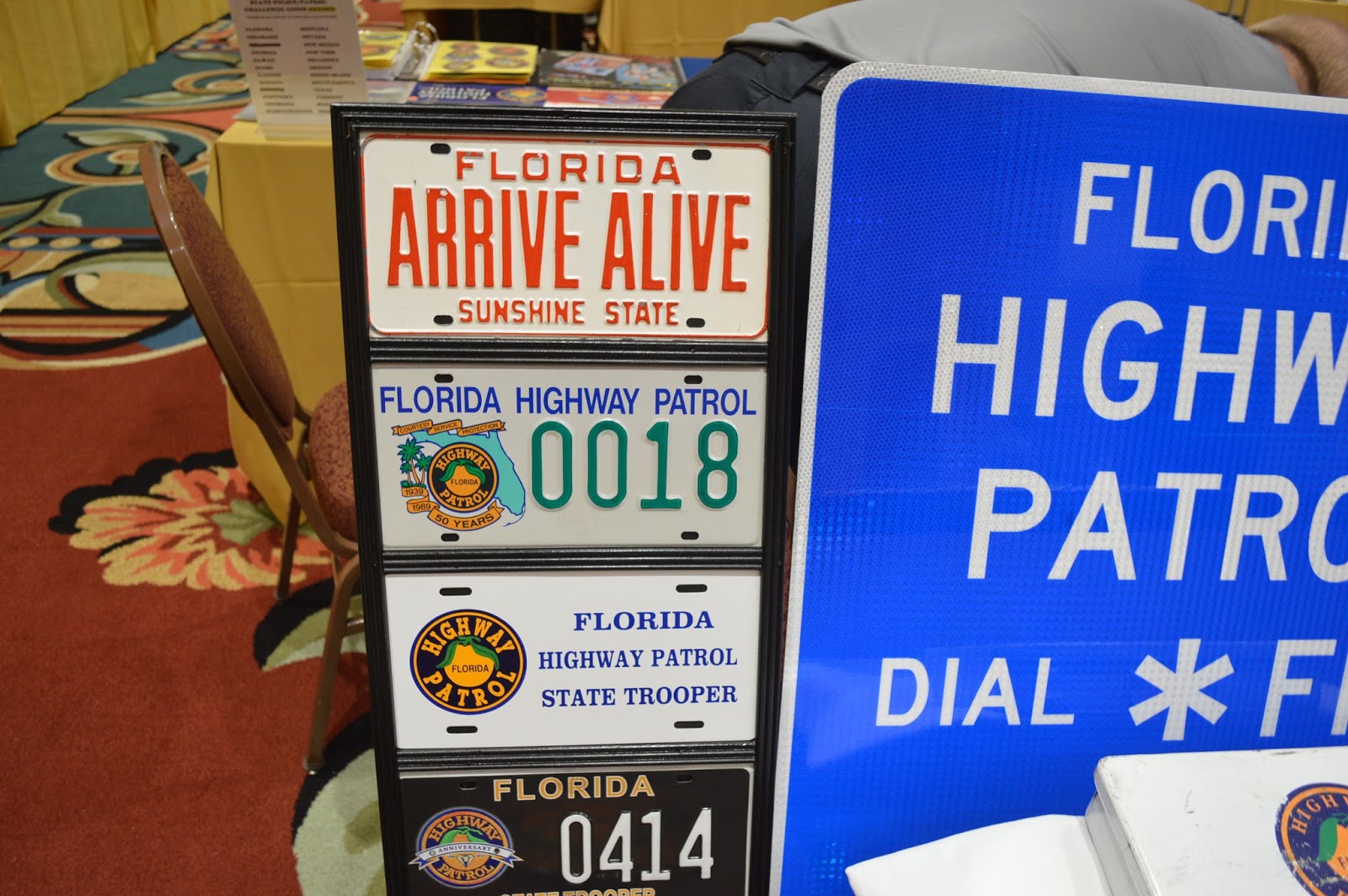 BADGE COLLECTOR ORLANDO, THE VACATION CAPITAL, HOSTS POLICE COLLECTORS AT ROSEN PLAZA HOTEL