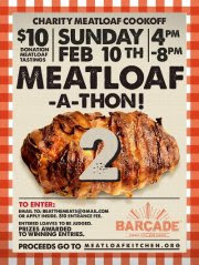 2nd Annual Meatloaf-A-Thon at Barcade