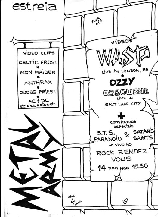 Portugal 80s Metal SATAN´S SAINTS