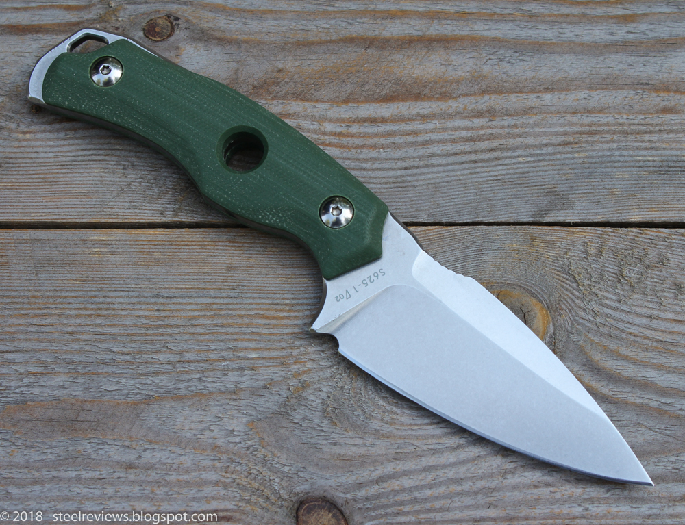 Steel Reviews Review Sanrenmu S625 compact fixed blade knife