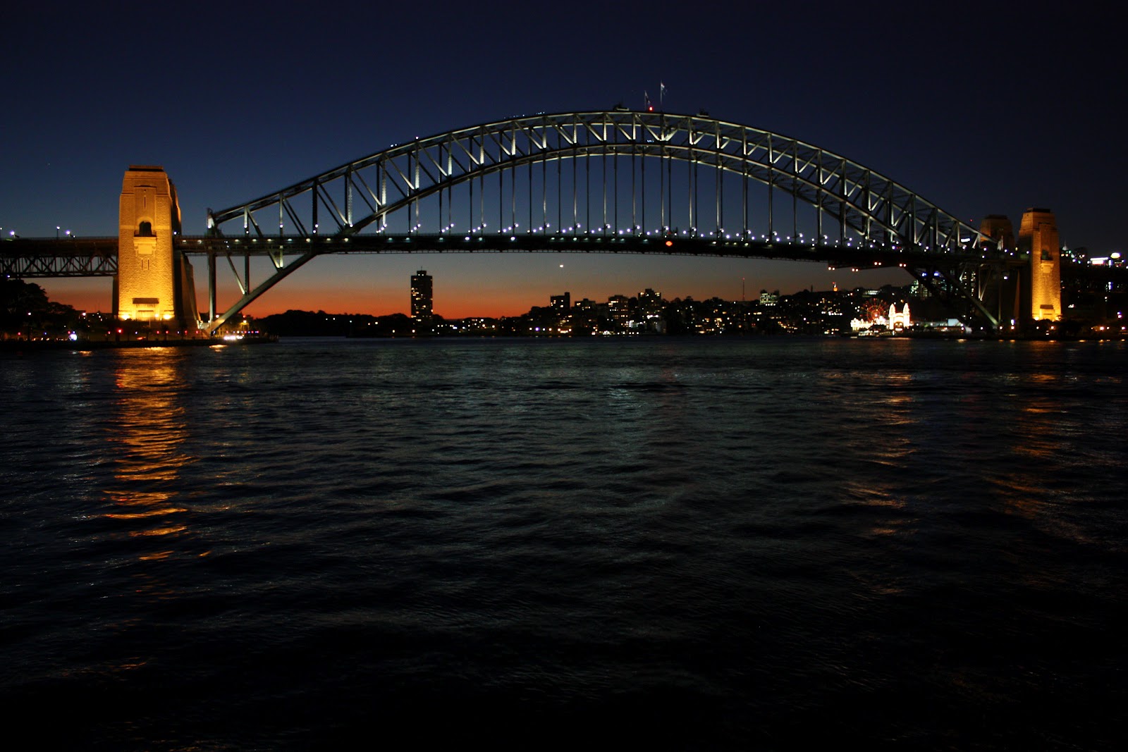 Sydney City and Suburbs Sydney Harbour Bridge, sunset