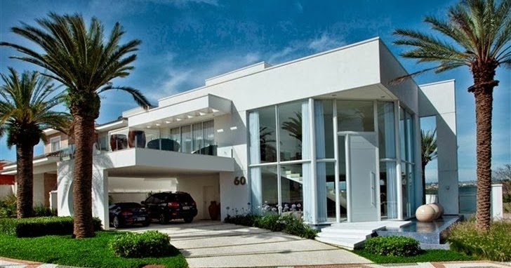 World of Architecture: Impressive Dream Home In White by Pupo Gaspar ...