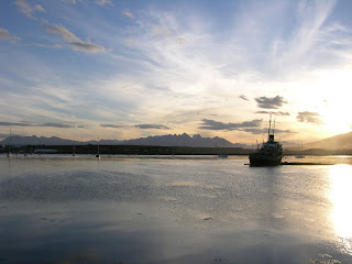 tramonti dal giallo acido al viola, i colori dell’estremo sud a ushuaia in argentina