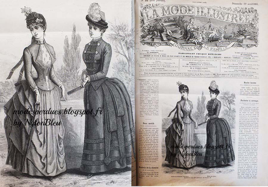 Revue Ancienne La Mode Illustrée N°34 - 21 Août 1898 - France Métropolitaine - État Vintage