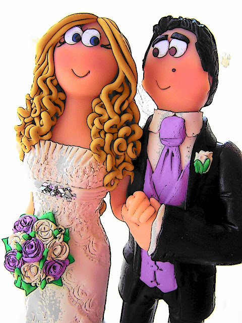 Figuras personalizadas para tu tarta de Bodas YoToY y Laura Guarnieri