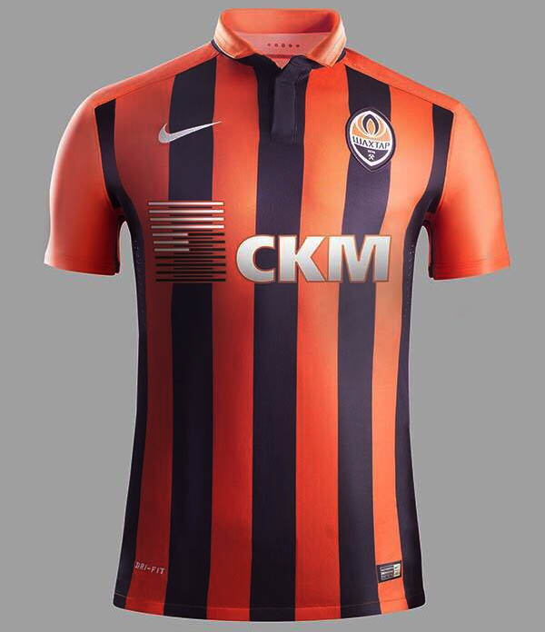 Shakhtar Donetsk 15-16 Home Kit Released - Footy Headlines
