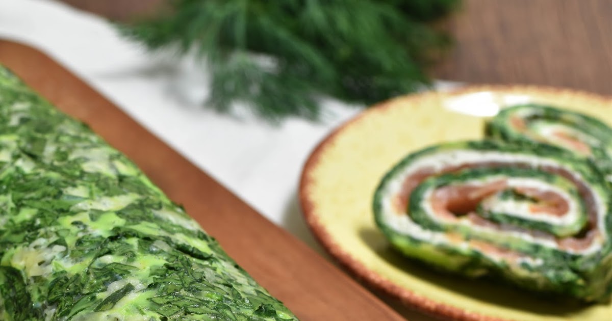 KarambaKarina&amp;#39;s Welt: Lachs-Spinatrolle mit Frischkäse
