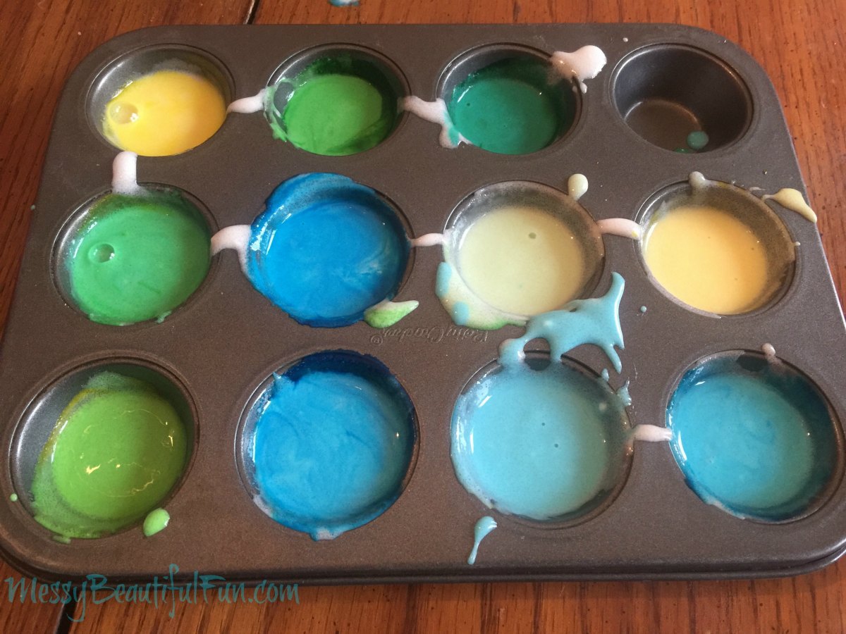 Messy, Beautiful, Fun 3Ingredient DIY Paint