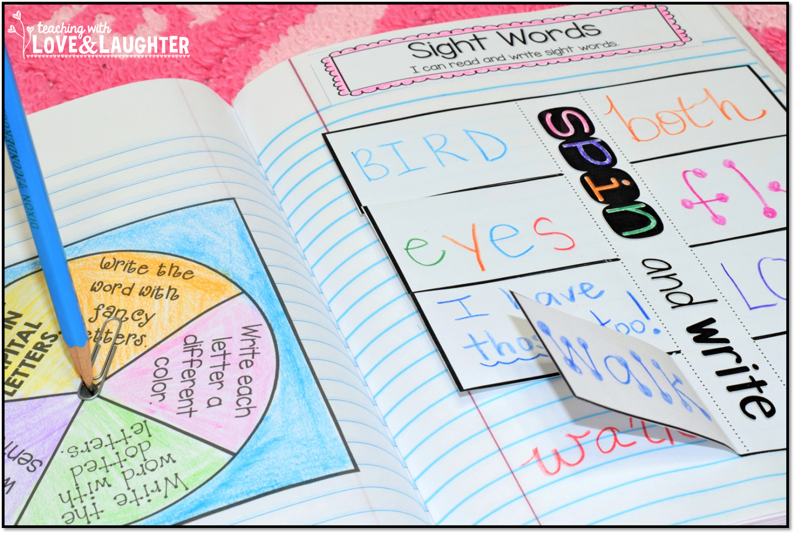 Teaching With Love and Laughter: Interactive Notebooks for Little ...