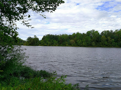 Image of Mercer Lake, Virginia - free to use with attribution to K. R. Smith - file name MERCER_LK.jpg 