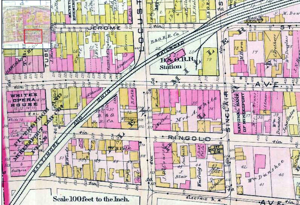 McKeesport Old Maps Of McKeesport
