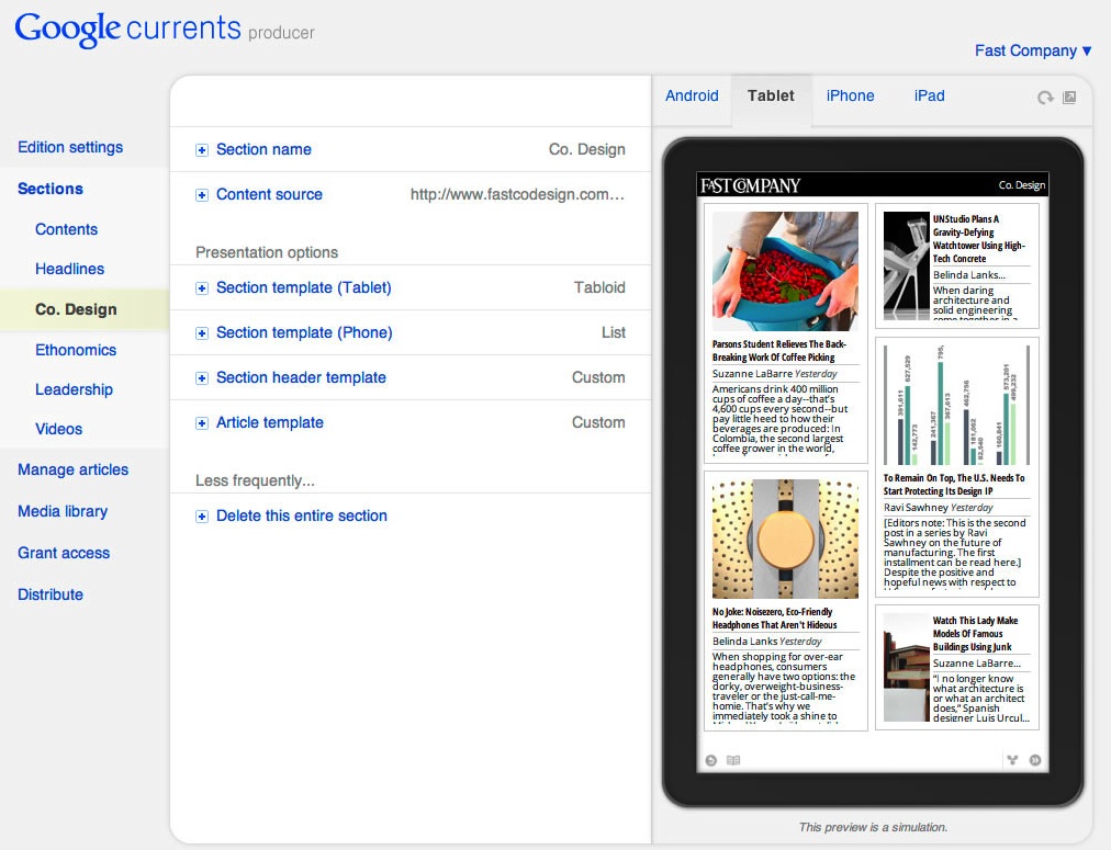 Google Currents Google Currents