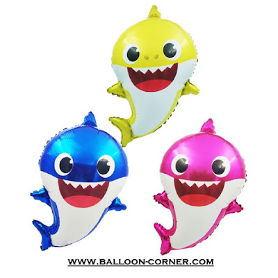 Balon Foil Baby Shark