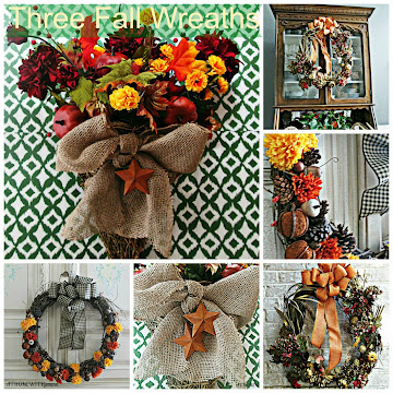 Three Welcoming Wreaths For Fall