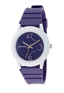 Deals on Sonata Fashion Fibre Analog Black Dial Women's Watch