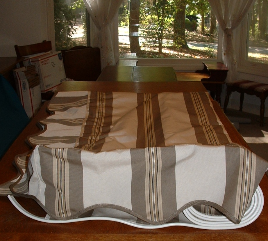 Vintage Awnings Ready To Mail PreMade Vintage Camper Awnings for Sale