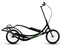 ElliptiGO 3C, black, Outdoor Elliptical Bike with 3 gears/speeds, adjustable stride length