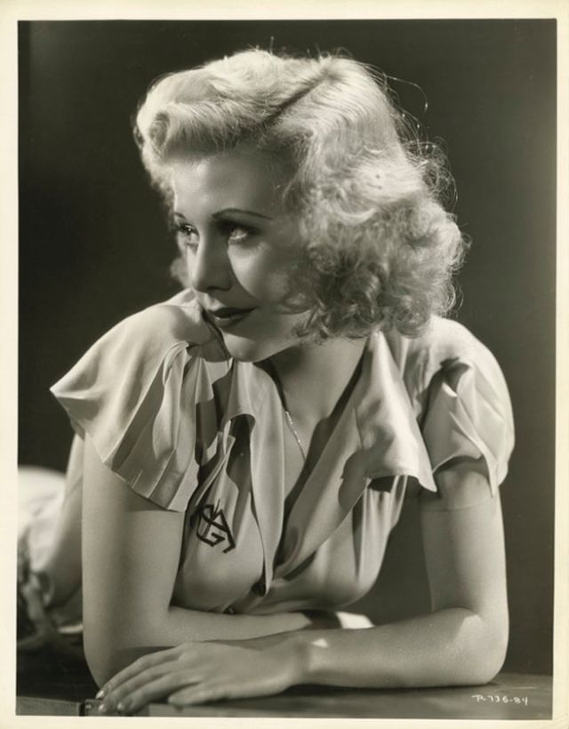 49 Glamorous Photos of Ginger Rogers in the 1930s vintage everyday