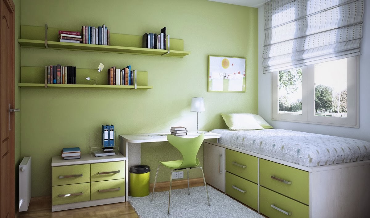 Mendesain Interior Rumah Minimalis Dengan Aplikasi 2 Warna Dinding