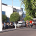 Acidente no centro de Serrolândia